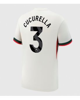 Billige Fotballdrakt Chelsea Marc Cucurella #3 Replika Bortedrakt 2025-26 Kortermet Billige Fotballdrakt Chelsea Marc Cucurella #3 Replika Bortedrakt 2025-26 Kortermet